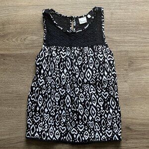 Mudd Fit & Flare Tank Top Size 10